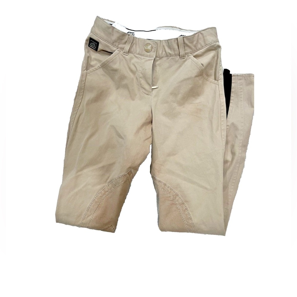 Equiline tan knee grip breeches size 40 IT